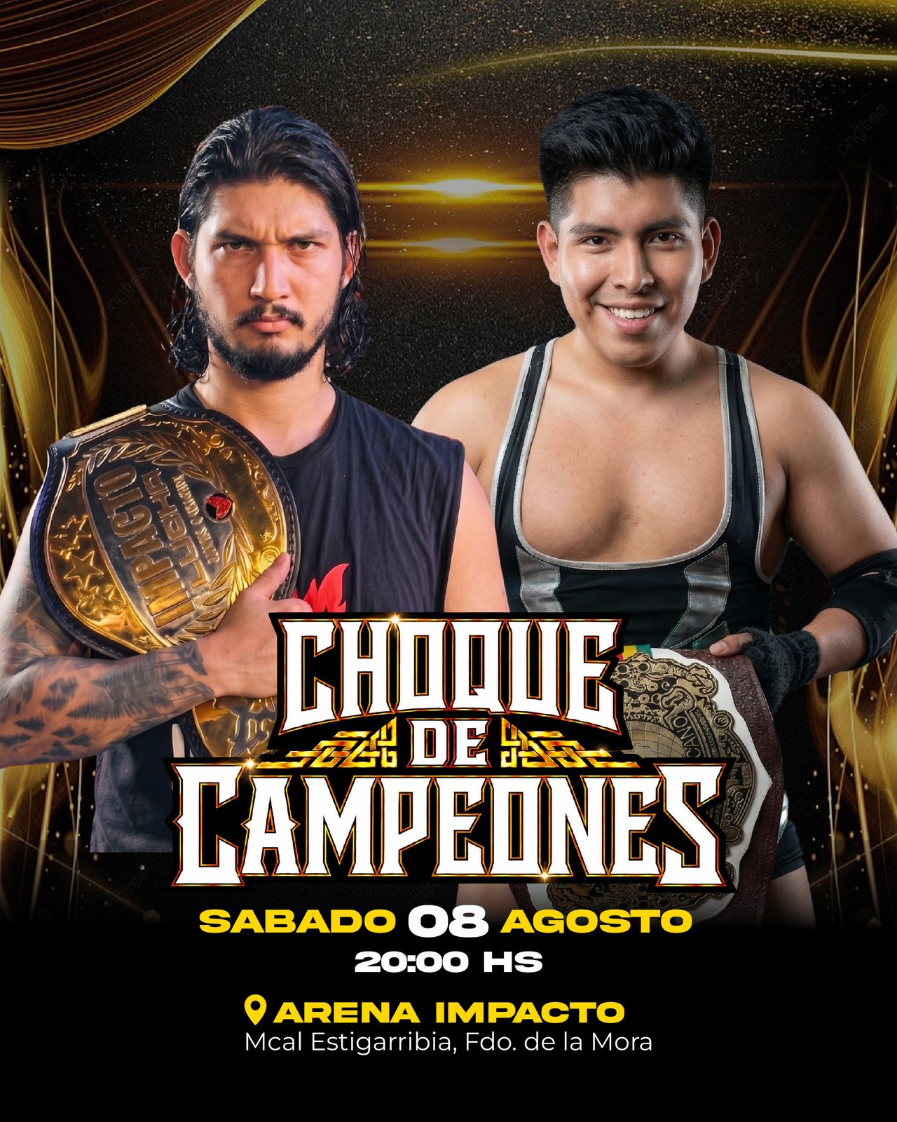 Tyler Navarro vs Percy Callata — Campeonato Supremo de Impacto Lucha