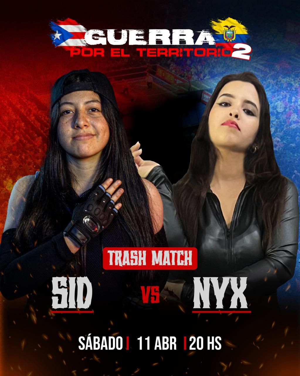 Sid La Cobra vs Nyx (Trash Match)