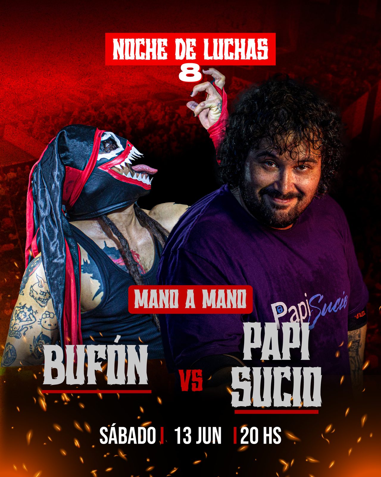 Bufón vs Papi Sucio