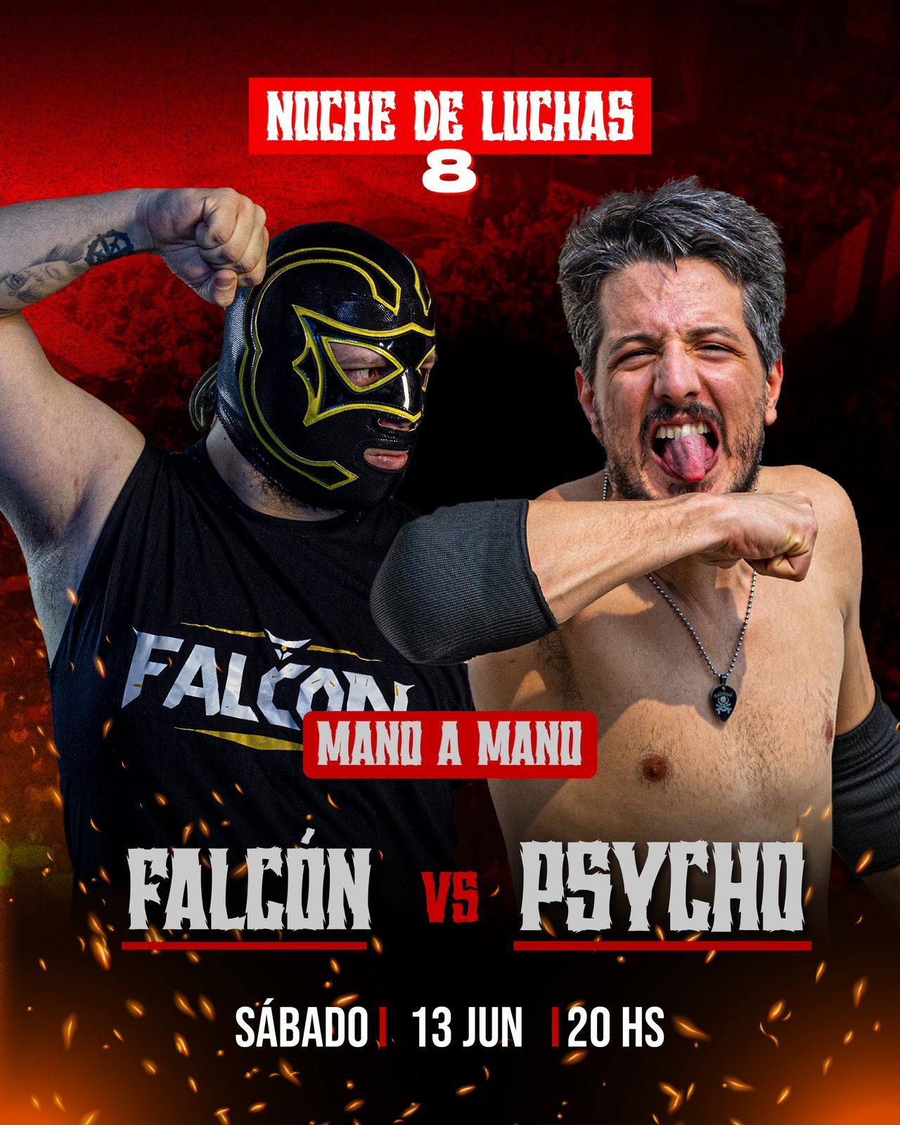 Falcon vs Psycho César