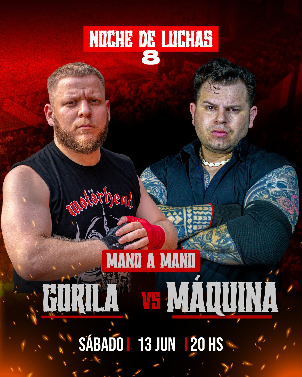 Gorila Segovia vs La Máquina (Main Event)